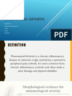 Rheumatoid Arthritis: Sukirman Nenda Mayang Azti Ferry Erick Davien