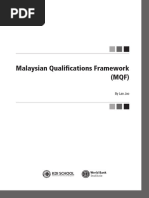 Malaysian Qualifications Framework MQF 2nd Edition | PDF | Vocational ...