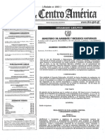 Acuerdo Gubernativo 60 2015 Evaluacion Control Seguimiento Ambiental
