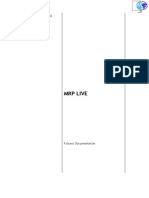 MRP LIVE PROCESS Document V 1.0