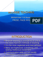 Bedside Teaching: Mohammed Y Al-Naami FRCSC, Facs, M Ed