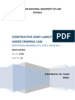 Constructive Joint Liability