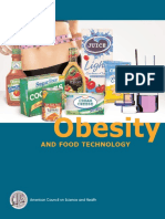 Obesity and Food Technology