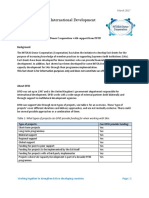 DFID (United Kingdom) IDC Fact Sheet March 2017