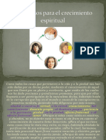 Siete pasos para el crecimiento espiritual.