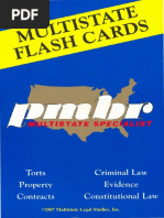 PMBR Flash Cards - Criminal Law - 2007