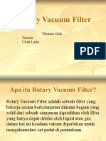 Rotary Vakum Filter