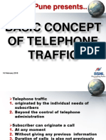 RTTC Pune Presents..: Basic Concept of Telephone Traffic