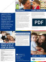 CECE Code of Ethics and Standards of Practice For RECEs in Ontario ...