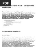 Adapter Un Poste de Travail a Une Personne Handicapee 31319 Lik29s