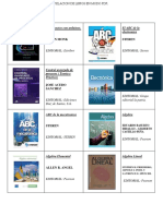 Libros Disponibles