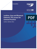 ICGP – Lesbian, Gay and Bisexual Patients the Issues for General Practice