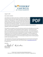 Auditor Questionnaire Letter from Council