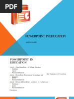 PowerPoint For Education