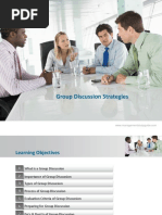 Group Discussion Strategies