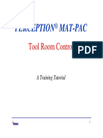 Perception Mat-Pac Tool Room Control-Tutorial