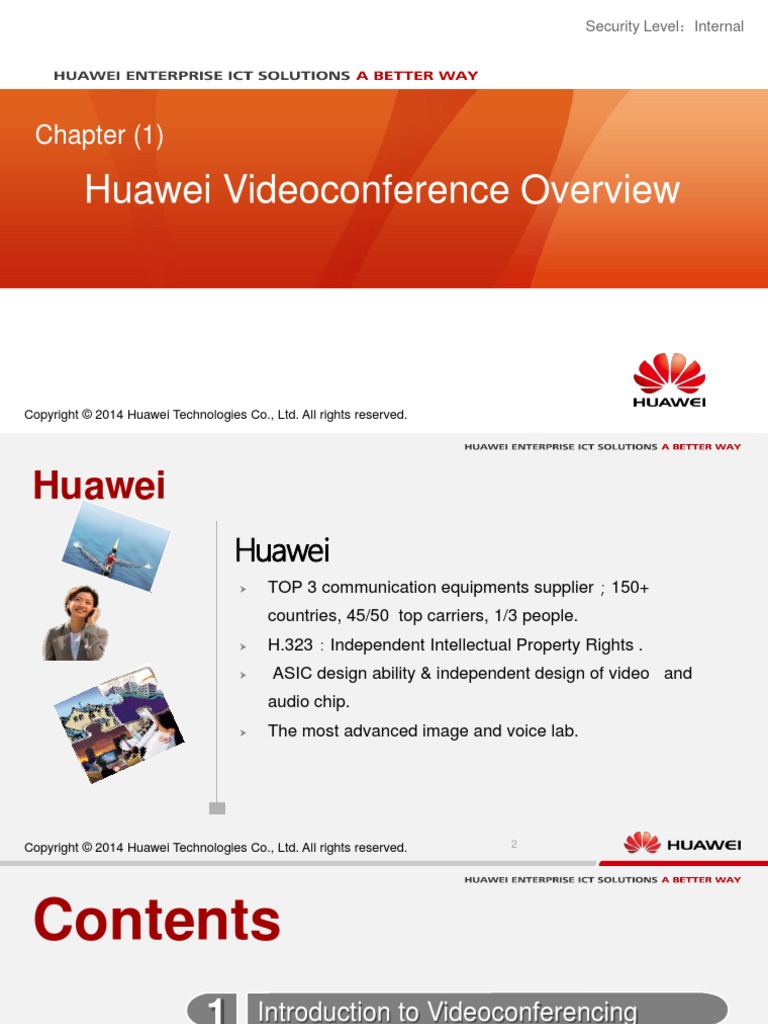 01 - Chapter-1 Videoconferencing Overview | PDF | Videotelephony | Video