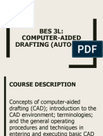 BES 3L CAD: Introduction to AutoCAD Drafting