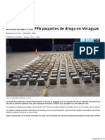 Decomisan 1996 Paquetes de Droga en Veraguas