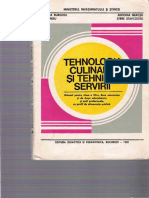 XII Burghiu Fl. & Colab. - Tehnologia Culinara Si Tehnica Servirii 1990