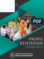 Profil Kesehatan  Surabaya 2016