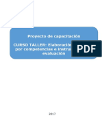 Proyecto de Capacitación-Silabo e Instrumentos-Uni