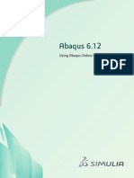 Abaqus 6.12: Using Abaqus Online Documentation