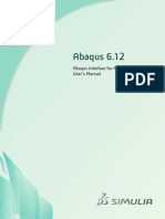 Abaqus 6.12: Abaqus Interface For Moldflow User's Manual