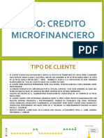 Caso Credito Microfinanciero