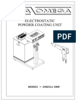 ESTA-OMEGA 2000_Electrostatic Powder Coating Unit