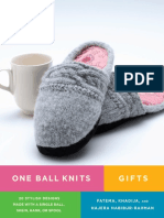 Step-Forward Knee-High Socks Project From One Ball Knits Gifts by Fatema, Khadija, and Hajera Habibur-Rahman