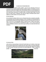 El Agua en Las Civilizaciones Inca