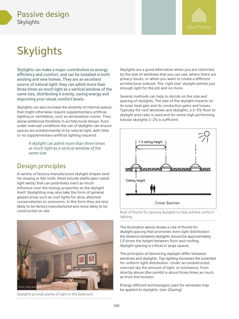 Skylights PDF | PDF | Window | Building