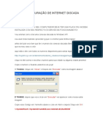 Configuração de internet discada no Windows XP