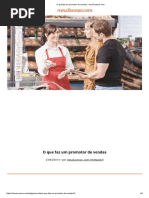 O Que Faz Um Promotor de Vendas - MeuSucesso.com