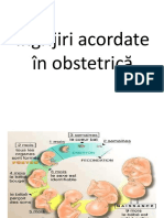 Ingrijiri in Obstretica