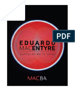 Eduardo Mac Entyre en MACBA - Gacetilla de Prensa