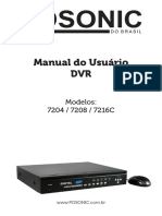 Manual Do Usuário DVR 7204 7208 7216