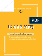ISAAR (CPF): Norma Internacional de Registro de Autoridade Arquivística para Entidades Coletivas, Pessoas e Famílias