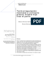 Termoregulación Neonatal