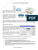 DHCP Server Dan DHCP Client Dengan Mikrotik