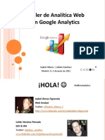 Taller Analitica Web Google Analytics