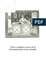 Ficha Tecnica de La Obra Libro Completo Acerca de La Determinacion de Las Estrellas