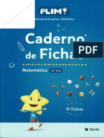 Matematica Caderno de Fichas 2 Ano Plim