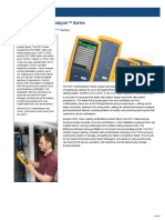 Datasheet DSX-8000 CableAnalyzerT Series