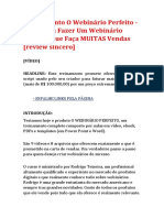 Webinário Perfeito Script Vendas