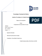Componenetes de Un Generador de Vapor. Carrillo Vazquez