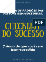 Checklist Do Sucesso