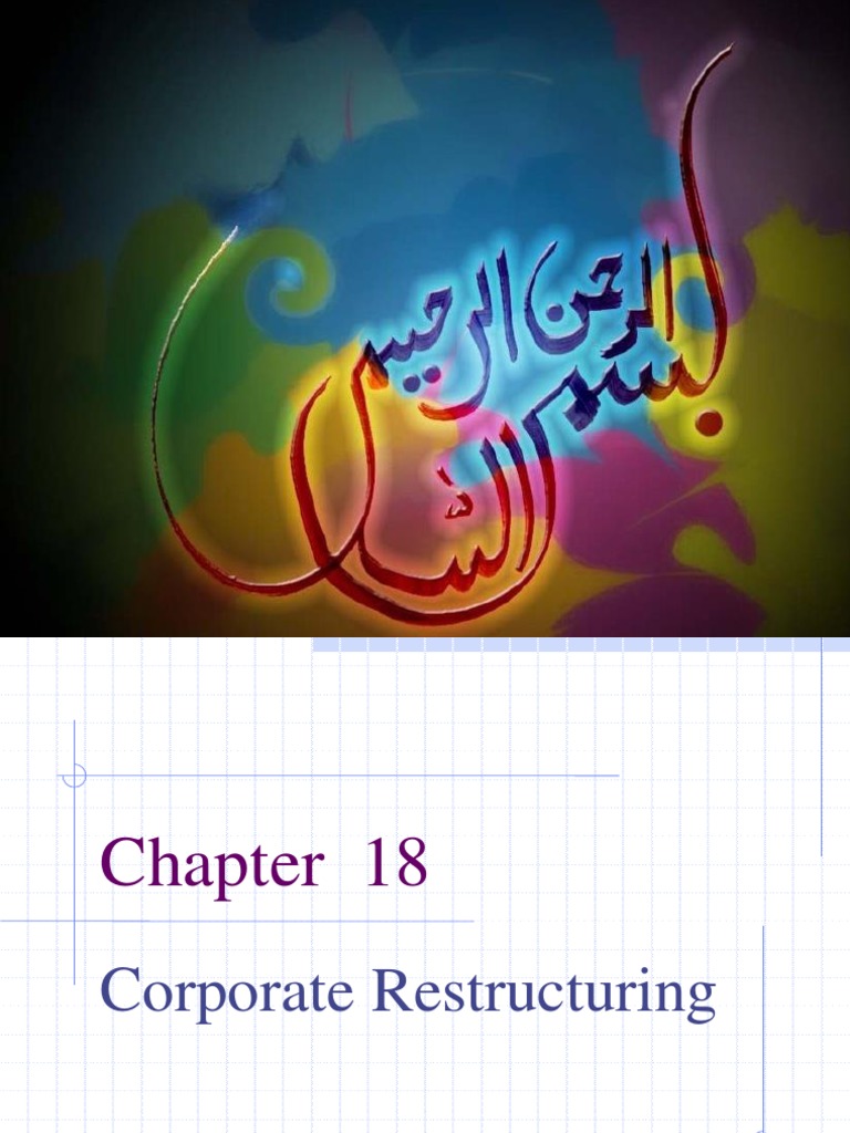 Corporate Restructuring | PDF | Restructuring | Mergers And Acquisitions