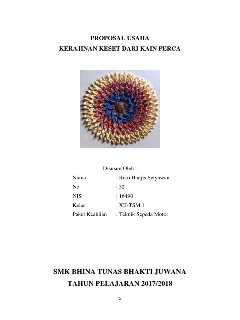 Contoh Laporan Pembuatan Keset Dari Kain Perca Kumpulan Contoh Laporan Pembuatan Keset Dari Kain Perca Kumpulan